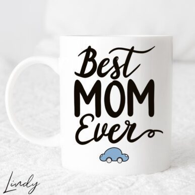 Чаша за подарък с надпис "Best om ever"