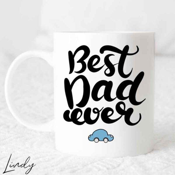 Чаша за подарък с надпис Best dad ever
