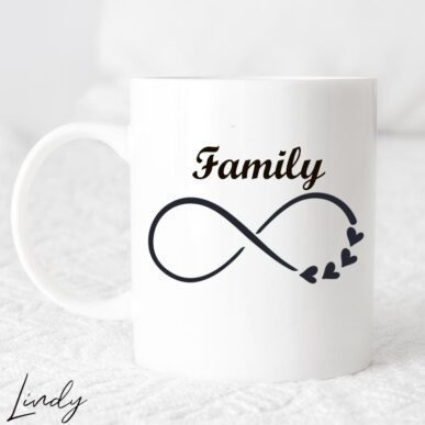 Чаша за подарък с надпис "Family"