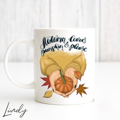 Чаша с надпис "Есен"