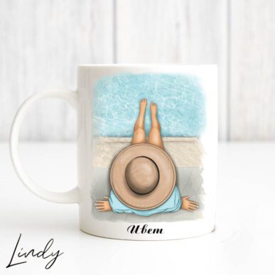 Чаша с надпис "I love fall"