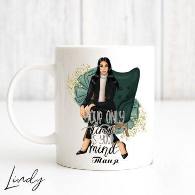 Персонализирана чаша "Бизнес дама"