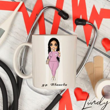 Персонализирана чаша за лекар или медицинска сестра