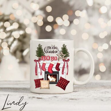 Чаша за подарък "Коледен уют"