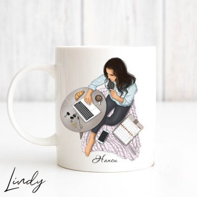 Персонализирана чаша за подарък "Do more"