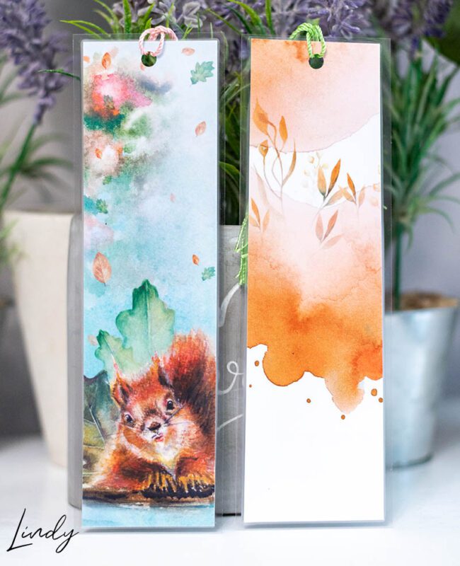 Персонализиран ламиниран книгоразделител | Lindy Design | Чаша за подарък | Чаша по поръчка Персонализиран ламиниран книгоразделител