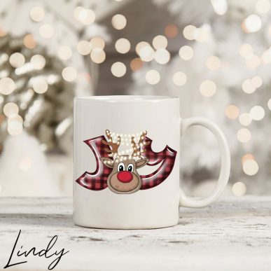 Чаша за подарък за Коледа "Joy"