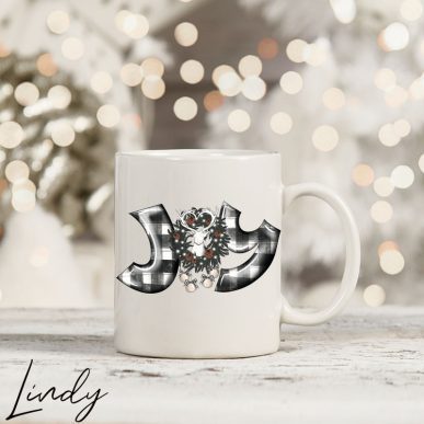 Чаша за подарък за Коледа "Joy"