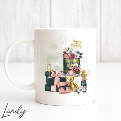 Персонализирана чаша за подарък за рожден ден