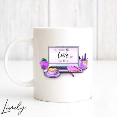 Персонализирана чаша за подарък "Do what you love"