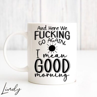 Чаша за подарък с надпис "Good morning"