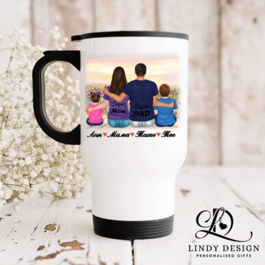 Персонализирана термо чаша "Семейство"