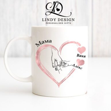 Персонализирана чаша за подарък за мама