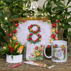 Подаръчен комплект Лалета за мама за 8 ми март