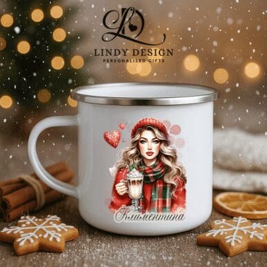 Коледно канче „Момиче с какао“