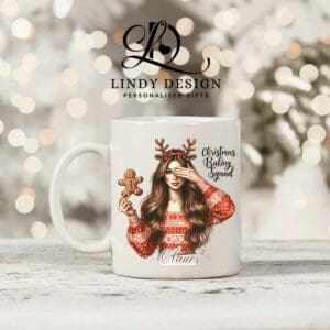 Керамична чаша „Christmas Baking Squad“