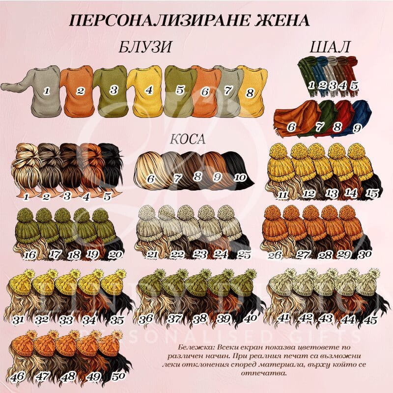 adc45персонализиранежена | Lindy Design | Чаша за подарък | Чаша по поръчка