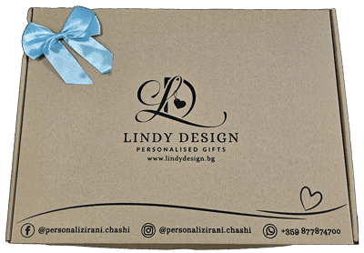 Кутия за рамка синьо