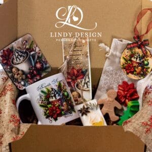 Коледна подаръчна кутия Коледен уют